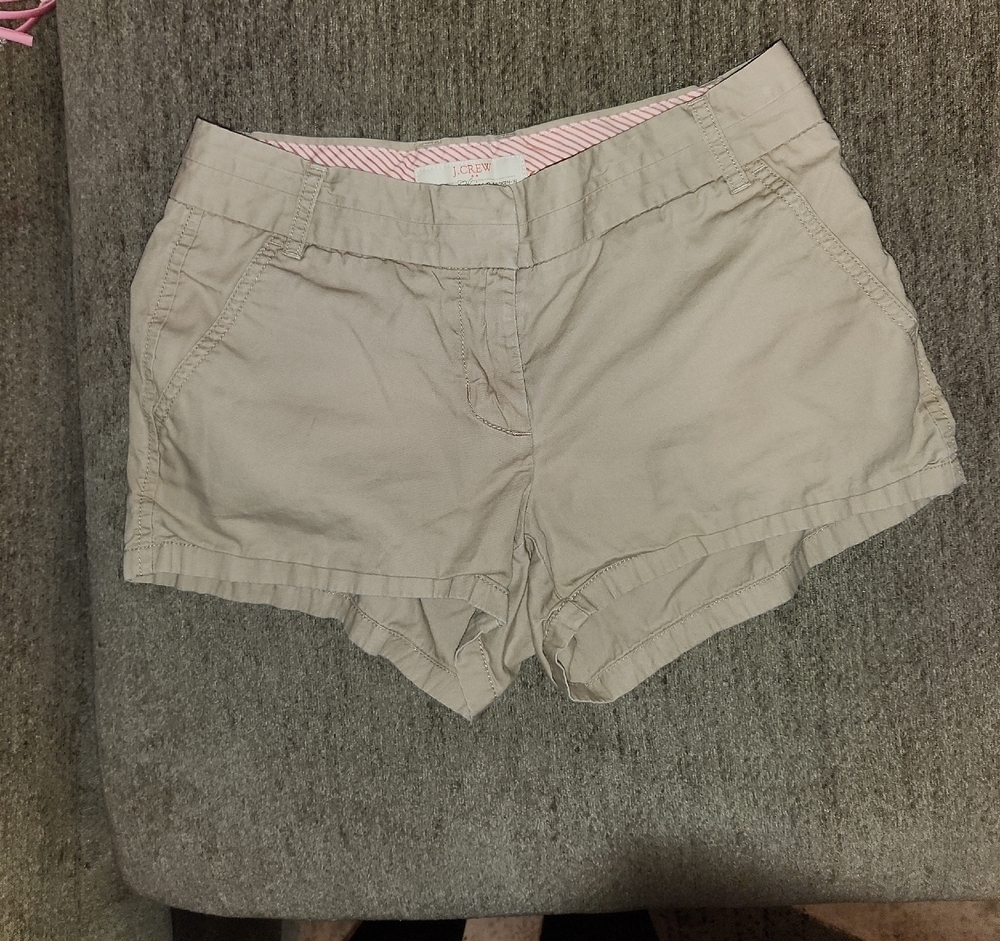 J. Crew Women's Beige Cargo Shorts